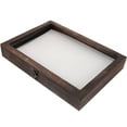 thumbnail image 2 of XIBUFE 2026 New Shadow Box Frame 9X12 Shadow Box Display Case with Linen Back Memorabilia Awards Medals Photos Memory Box Rustic Carbonized Wood,For Home,Office,Wall,Desk, 2 of 6