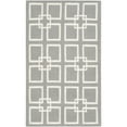 thumbnail image 7 of SAFAVIEH Martha Stewart Square Dance Geometric Runner Rug, Cement Grey, 2'3" x 7', 7 of 7