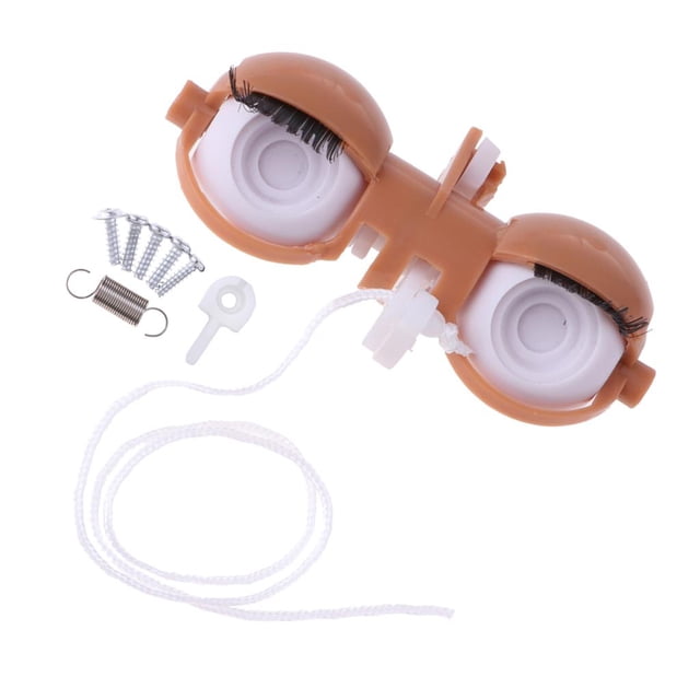 Dolls Eye Mechanism Eyeball Set con Chips de Color de Ojos (azul, , , Negro) para RBL Danned CUTICAT Blythe Eye Mechanism