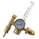 thumbnail image 2 of Argón CO2 Medidor De Flujo Regulador Mig Tig Soldador Reemplazo Nuevo, 70 CFH - A 4500 PSI Manómetro SM SunniMix Medidor de flujo Argon CO2 Mig Tig, 2 of 8