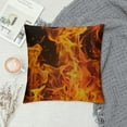 thumbnail image 2 of PRATYUS  Pillow Covers Simple and Cool Flame Throw Pillow Covers Cases for Couch Sofa Bed Home Decor White, 2 of 5