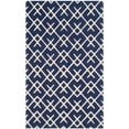 thumbnail image 1 of Safavieh Cedar Brook 2'3" X 3'9" Handmade Jute Rug in Navy and Ivory, 1 of 7