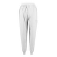 thumbnail image 5 of Scrubs Set for Women, Modern V Neck Scrub Top & Jogger Pant with 8 Pockets Professionals Soft Stretch Athletic Nursing Uniform Workwear white X-Large, 5 of 7
