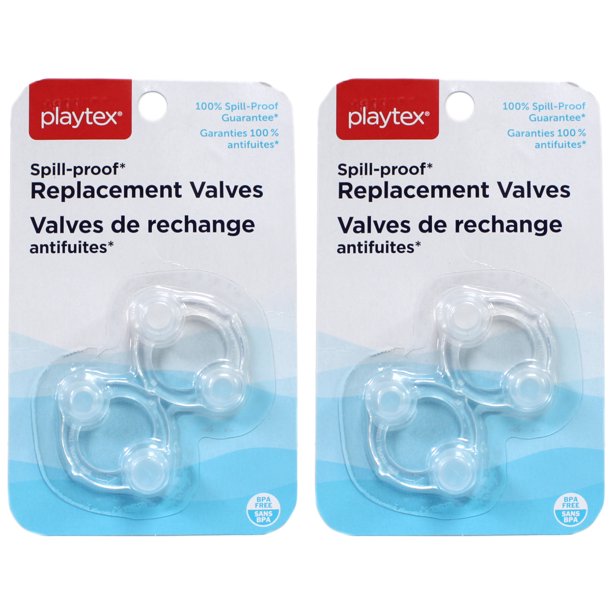 Playtex Spill Proof Cup Replacement Valves 2 Ea X 2 Packs 4 Valves Walmart Com Walmart Com