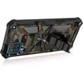 thumbnail image 7 of for Samsung Galaxy A22 4G (Not 5G) Camouflage Case, Heavy Duty Shockproof Protection Military Grade Built-in Magnetic Kickstand Boys Man Camo Cover for Samsung Galaxy A22 4G MC Army Green, 7 of 7