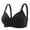 Black, variant on Utoimkio High Support Wireless Bras for Women Full Coverage Comfort Breathable Push Up Bras for Women No Underwire Everyday Bras