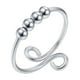 thumbnail image 1 of Xihbxyly En venta Ansiedads y mujeres, anillos abiertos y cuentas, anillos para aliviar el estrés, alegrías para aliviar la ansiedad y estrés, 1 of 2