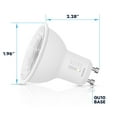 thumbnail image 5 of Luxrite GU10 LED Bulbs Dimmable 50W Halogen Equivalent 5CCT 6.5W 500LM 4 Pack, 5 of 7