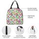 thumbnail image 4 of Disketp Vector Mexican Otomi Style Bright Bolsa Térmica para Almuerzo para Hombre y Mujer, Ideal para Trabajo, Senderismo y Picnic, 4 of 8