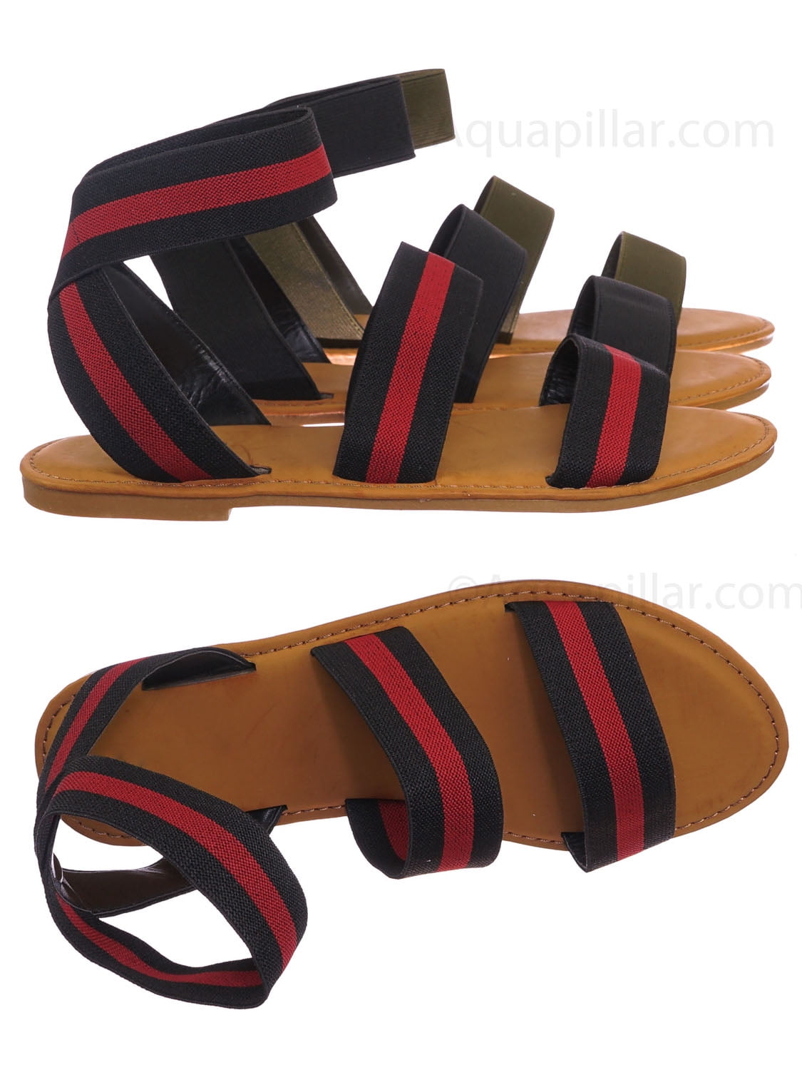 flat sporty sandals