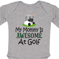 thumbnail image 4 of Inktastic Golfing Mommy is Awesome at Golf Boys or Girls Long Sleeve Baby Bodysuit, 4 of 5