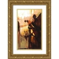 thumbnail image 1 of Abbas, Helen 12x18 Gold Ornate Wood Framed with Double Matting Museum Art Print Titled - Shadows III, 1 of 4