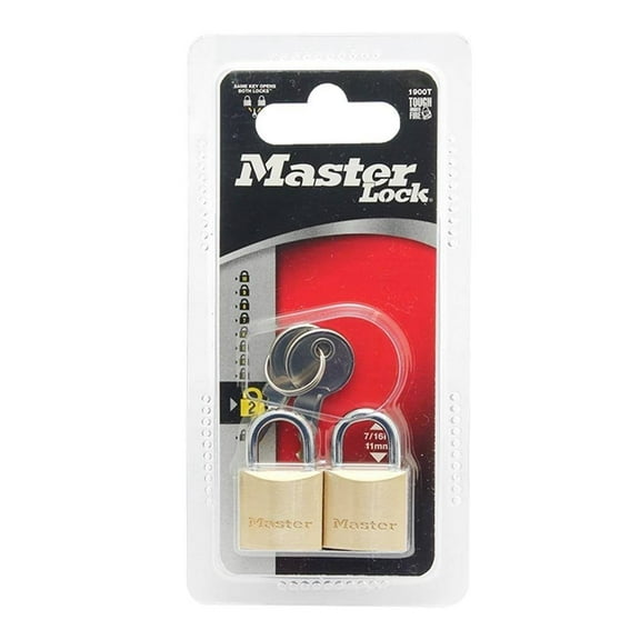 Set de Candados Master Lock No. 2, 2 Piezas