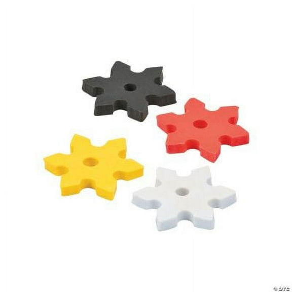 Ninja Star Erasers - Party Favors - 24 Pieces