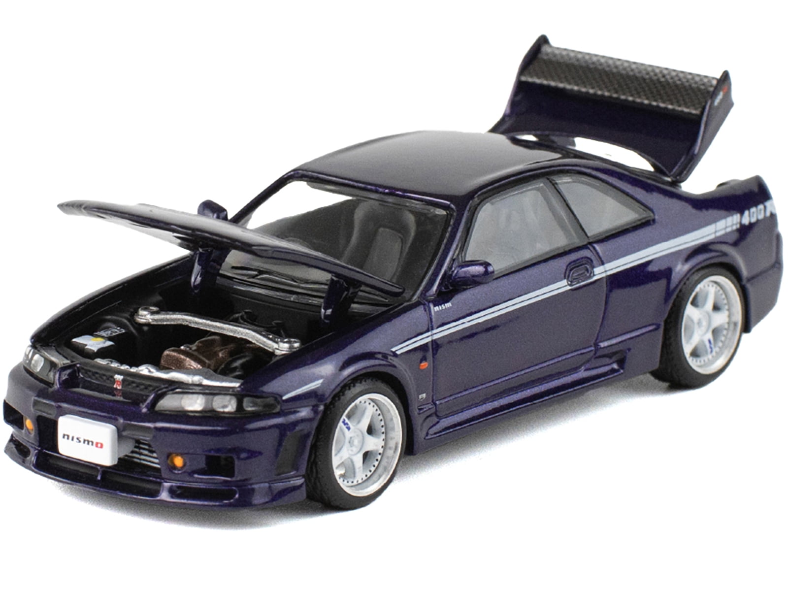 GTR Nismo 400R RHD (Right Hand Drive) Purple Metallic 1/64 Diecast
