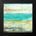 thumbnail image 2 of Woods, Maya 12x12 Black Modern Framed Museum Art Print Titled - Ocean Light IV, 2 of 5