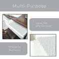 thumbnail image 6 of Smart Design Adhesive Shelf Liner - 18 Inch x 120 Feet Total (Set of 6 Rolls) - Drawer Cabinet Paper - Kitchen - Metro Gray Lattice, 6 of 7