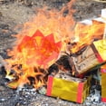 thumbnail image 3 of 5Pcs Ancestral Worship Paper Sacrifice Paper Yellow Paper Worship Paper, 3 of 9