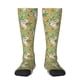 thumbnail image 1 of Fotbe Snake And Floral Calcetas Divertidas Estampadas para Hombre y Mujer, Calcetas de Algodón hasta la Rodilla para Caminar, Correr, Enfermería y Embarazo, 1 of 6