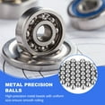 thumbnail image 4 of Uxcell 1500-Pack Stainless Steel Bearing Balls, 2mm G100 Metal Precision Balls Marbles, 4 of 6