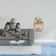 thumbnail image 2 of Escultura Moderna De Pareja De Búhos Para Sala De Estar, Oficina, Armario, Estantería, Cafetería, Escritorio, Mesita De Noche, Adorno, Decoración Creativa De Resina., 2 of 8