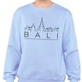 thumbnail image 2 of Skyline Bali Sweatshirt Unisex 3X-Large Light Blue, 2 of 5