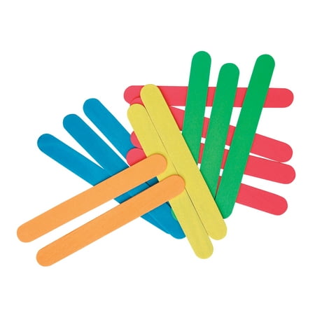 Creativity Street Wooden Craft Sticks, 6