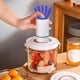 thumbnail image 1 of ckepdyeh Contenedores al vacío para almacenamiento de alimentos con bomba manual, sellador al vacío universal portátil para despensa de 1,45 l, 1 of 7