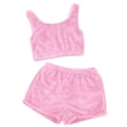 thumbnail image 3 of MKLEKYY Conjunto Casual De Dos Piezas Para Mujer, Camiseta Sin Mangas Y Pantalones Cortos De Color Liso, Ropa De Dormir Cómoda Y Ropa De Estar Por Casa., 3 of 3