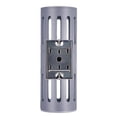 thumbnail image 4 of Pantalla De Doble Cabezal Ip65, Accesorios De Iluminación Led Impermeables Para Pared, Lámpara De Pared Para Exteriores, Enchufe E27 Sin Bombillas Eigraketly HA024626-02, 4 of 6