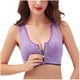 thumbnail image 1 of Cremallera a prueba de golpes para mujer, chaleco sin anillo de acero, ropa interior deportiva para correr y Fitness para mujer Fridja  nalpqowj8662, 1 of 4