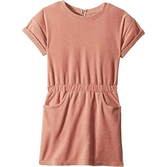 AG Adriano Goldschmied Kids Girl's Elana Terry Dress (Big Kids) Pretty Pink Medium