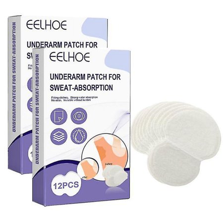 24pcs Sweat Pad Antiperspirant Underarm Armpit Guard Sheet Shield Fresh Single Use
