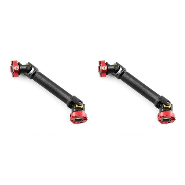 Youkk 1/14 Télécommande Modèle Voiture Arbre de Transmission Pièces de Rechange Simulation Arbre de Transmission Remplacement pour Tamiya Type 4 2Ensemble