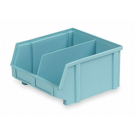 

Lewisbins Hang and Stack Bin Light Blue PP 6 in PB41-X Lt Blue