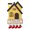 D, variant on Housewarming Gifts for New House Wooden Hanging New Home Ornament First Home Owners Gift for Women Couple
