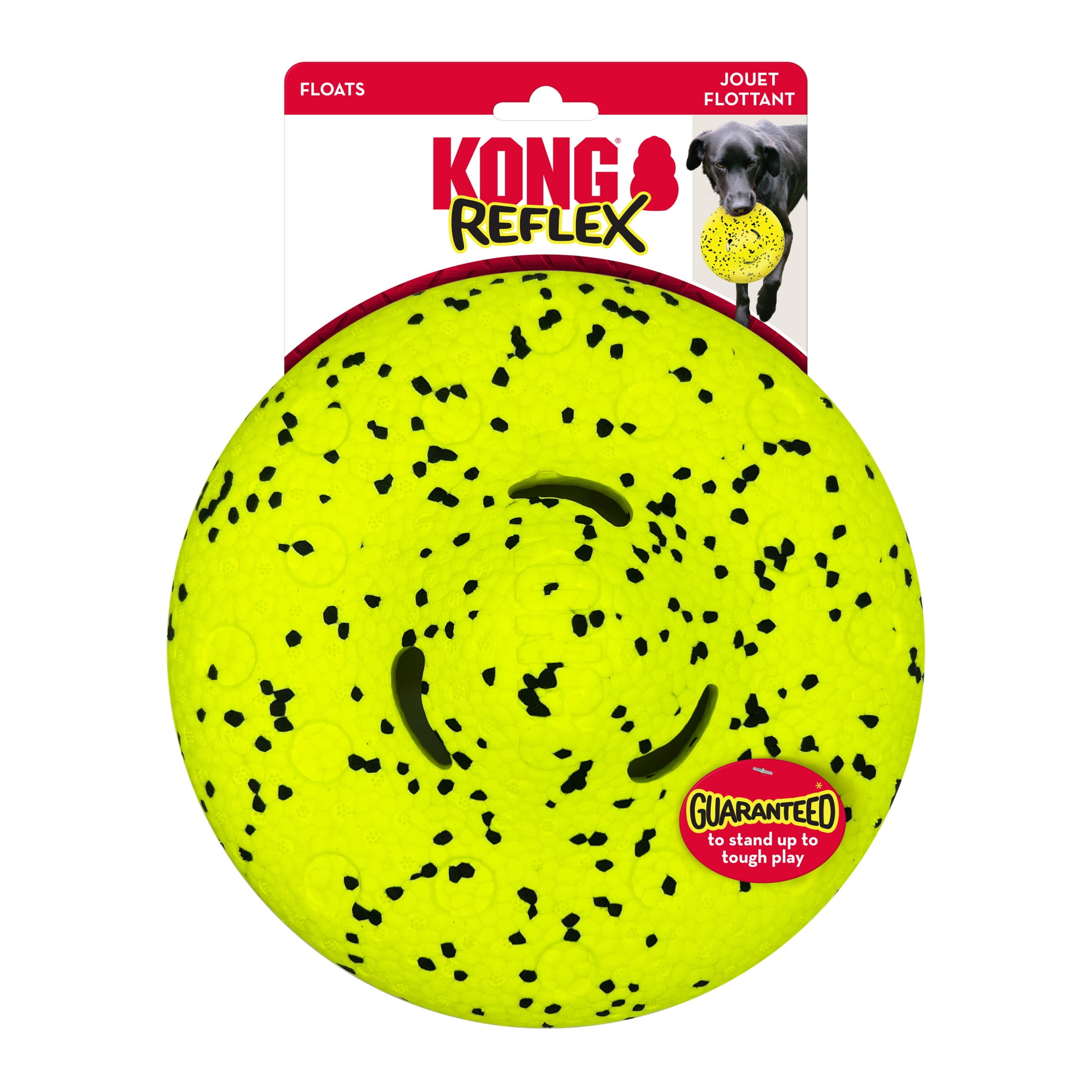 KONG® Reflex Glide Durable Flyer Fetch Dog Toy