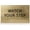 Brushed Gold, variant on 6" X4" Watch Your Step Sign- Tactile Graphics Grade 2 Braille Text | ADA Compliant Modern Utility Wall Mount Plastic Signs For Schools, Offices, Businesses, Apartments & Restaurants