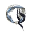 thumbnail image 2 of ibiyuan Bandana Women Elegant Scarf With Pearl Pendant Clasp Versatile Fashion Choker Neckwear for Womens Daily Outfit Matching, 2 of 3