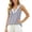 Grey, variant on Linen Tank Tops for women Lace Sleeveless V Neck Tank Top Casual Loose Fit Blouse Size XL