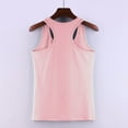 thumbnail image 6 of Women’s Sleeveless Tank Top - Seamless Ribbed Racerback Workout Yoga Tops, 6 of 8