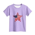 thumbnail image 4 of BFHHYA Youth 4th of July Tee Tops Patriotic Print Crew Neck Short Sleeve Shirts Boys Girls Summer Fashion Tees Shirts 3-15 Years, 4 of 6