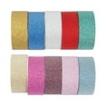 thumbnail image 4 of 10 Pieces Valentine's Day Tapes Masking Tape for Planner Card Making Journal Glitter, 4 of 8