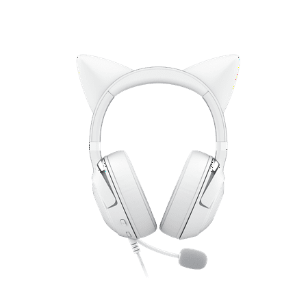 Razer - Kraken Kitty V2 Wired Gaming Headset - White