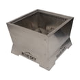 thumbnail image 3 of Stainless Steel 22" Square Peak Patio Smokeless Fire Pit, 3 of 7