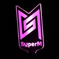 thumbnail image 2 of SuperM Lightstick from Debut Showcase Led Lamp Stick Concert Lamp Lightstick Fluorescent Stick, 2 of 5