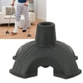 thumbnail image 4 of Cane Tip, Self Standing Rubber Four Base Support Anti Skid Walking Cane Pad 19mm, 4 of 8
