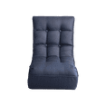 thumbnail image 4 of Dasun Single Sofa Reclining Chair Leisure Sofa Navy Blue, 4 of 5