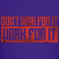 thumbnail image 3 of CafePress - Don't Wish For It Red Kids Dark T Shirt - Dark T-Shirt Kids XS-XL, 3 of 4