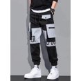 thumbnail image 1 of New Hong Kong Style Workwear Pants  Men‘s Solid Color Versatile Loose Trendy Large Size Leggings, 1 of 6